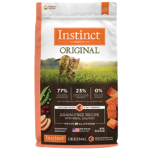 instinct天然百利进口猫粮无谷鲑鱼美毛进口通用猫粮10磅/4.5kg