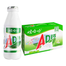 娃哈哈 AD钙奶 含乳饮料 220g*24瓶*4件