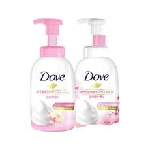 Dove 多芬 白桃果香+樱花甜香）沐浴泡泡套装1120ml