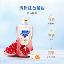 Safeguard 舒肤佳 山茶花沐浴露570ml 香氛留香啫喱沐浴乳红石榴浴液泡沫沫浴露男女2瓶