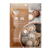 plus会员:吉得利 干货八星香菇干货 30g+凑单品