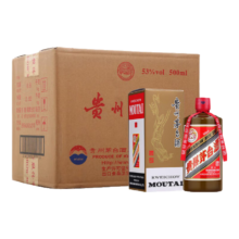 再降价、百亿补贴、plus会员：茅台  精品 酱香型白酒 53度 500ml*6 整箱装