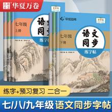 签到7-6年级 24秋新版 初中同步练字帖