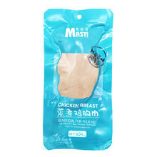 MASTI 麦斯蒂 猫咪零食水煮鸡胸肉40g宠物犬猫通用零食狗狗鸡小胸成猫幼猫即食 鸡胸肉40g*12包