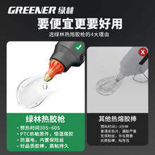 GREENER 绿林 热熔胶枪（签到红包可用）