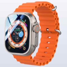 再补货：天禾元创 华强北智能手表顶配版 iWatch 【橙色】H13Ultra 锌合金真空镀