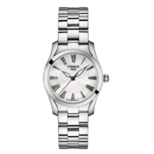 天梭（TISSOT）瑞士手表 海浪系列石英女表七夕情人节礼物T112.210.11.113.00