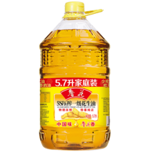 鲁花 5S物理压榨一级花生油5.7L 食用油 粮油