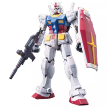 京东百亿补贴、PLIUS会员：BANDAI 万代 拼装模型 RG01 RX-78-2 元祖高达