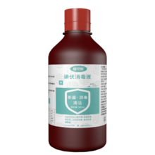 需首购、京东Plus:福可安 碘伏消毒液 碘伏消毒 500ml