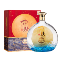 泸州老窖 中秋 2018年瓶储 52度 浓香型白酒 969ml 礼盒装