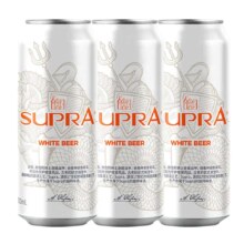 PLUS会员：珠江啤酒 11度 雪堡精酿比利时风味白啤酒  500ml*3听