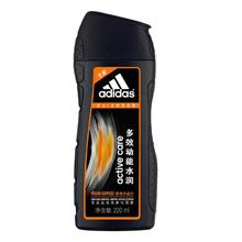 adidas 阿迪达斯 男士多效动能水润去屑洗发露 220ml