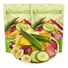 plus、概率券：比比赞（BIBIZAN）综合什锦果蔬脆520g约16种