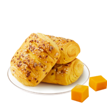 88VIP：BESTORE 良品铺子 0蔗糖鲜南瓜手撕面包500g