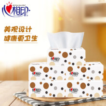 plus会员:心相印抽纸  3层*100抽*24包＊3件