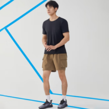 NINETYGO 90分 男士夏凉感防晒冰丝短袖T恤