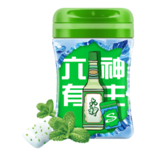 限地区、再降价、plus：炫迈无糖口香糖 六神限定口味 休闲零食糖果 56g*1瓶 40粒