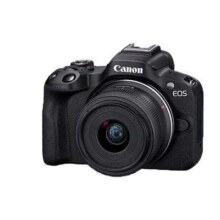 佳能（Canon）EOS R50微单相机 RF18-45镜头套机 白色 官方标配