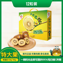 Zespri 佳沛 阳光金果 奇异果 特大果 单果124-145g 12个