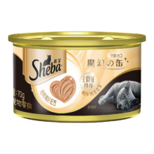 PLUS会员，需首购:希宝 主食级 猫罐头 零食慕斯罐70g