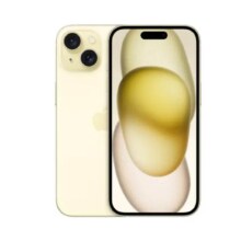 PLUS会员：Apple iPhone 15 (A3092) 256GB 黄色 5G 双卡双待手机 移动专享