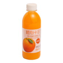 【网红果汁果味饮料0脂酸甜夏季 甜橙汁 360ml*2瓶【品尝】