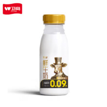 卫岗 至淳鲜牛奶 低温奶巴氏杀菌乳 260ml*7瓶
