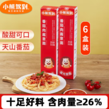 PLUS会员！Coming 小熊驾到 番茄肉酱意面215g×6盒（6.61元/盒）