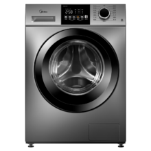再降价、限地区、7日20点、PLUS会员：Midea 美的 简尚系列 MG100VC133WY 滚筒洗衣机 10kg 巴赫银