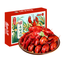 国企出品，水链农科 禾田大虾 750g*3盒