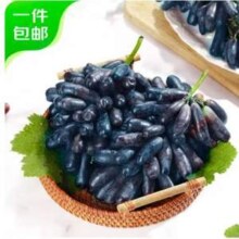 京鲜生 金手指蓝宝石葡萄黑提  3斤装