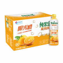 pepsi 百事 可乐纯果乐 阳光橙 水果饮料整箱 450ml*15瓶 （新老包装随机发货）