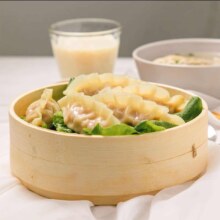plus会员:必品阁（bibigo）玉米蔬菜猪肉王水饺 1200g 约48只＊4件