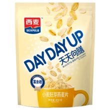 plus、西麦小麦胚芽混合谷物燕麦片450g *2件