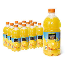 Coca-Cola 可口可乐 oca-Cola 可口可乐 美汁源 Minute Maid 果粒橙 橙汁 果汁饮料 750ml*12瓶 整箱装