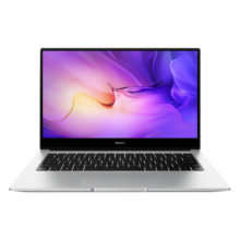 华为（HUAWEI） 华为笔记本电脑MateBook D14 2023款14英寸13代酷睿高清护眼全面屏轻薄商务办公学生本 HW11A 【24款】银｜i5-12450H 16G+512G
