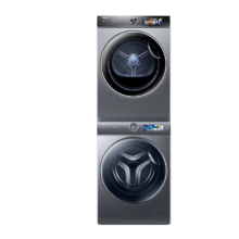 京东百亿补贴：Haier 海尔 云溪386 精华洗 HGS100-F26PLUS+XQG100-BD14386TLU1 双擎洗烘套装 10KG 超薄全嵌