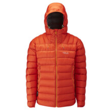 Rab 【断货王】男款800篷欧洲鹅绒羽绒服连帽保暖透气523g QDN-85 黑色 L
