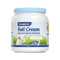 Maxigenes 美可卓 澳洲美可卓蓝胖子全脂脱脂牛奶粉学生成人孕妇高钙成长奶粉1kg