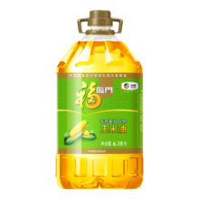 福临门 食用油 非转基因压榨玉米油6.18L 中粮出品