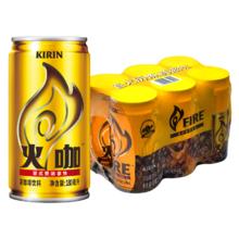 C'estbon 怡宝 麒麟（KIRIN）火咖 意式香浓咖啡饮料 180ml*6罐装 量贩装