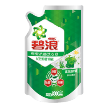 概率券、plus会员：碧浪 洗衣液500g高效除螨除菌