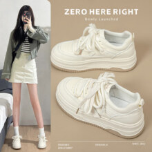ZHR 小白鞋 女厚底增高休闲鞋