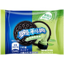 PLUS会员：奥利奥 夹心饼干 混合口味 抹茶味2片装19.4g*15件
