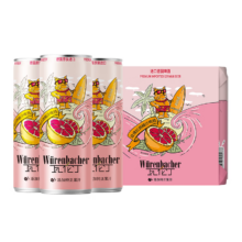 瓦伦丁（Wurenbacher）果啤 西柚味  3罐