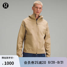 lululemon丨Wool-Blend 男士羊毛混纺拉链连帽衫 LM3EX1S 沙漠沙色 S