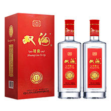 双沟 特曲 浓香型白酒 纯粮酿造 42度 500mL 2瓶 双支装