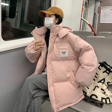 百亿补贴：Z11 羽绒棉服女2024冬季新款加厚面包服棉袄韩版宽松学生棉衣外套