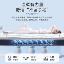 88VIP会员：Serta 舒达 布朗B弹簧床垫老人偏硬护脊家用床垫15cm厚加硬双面用